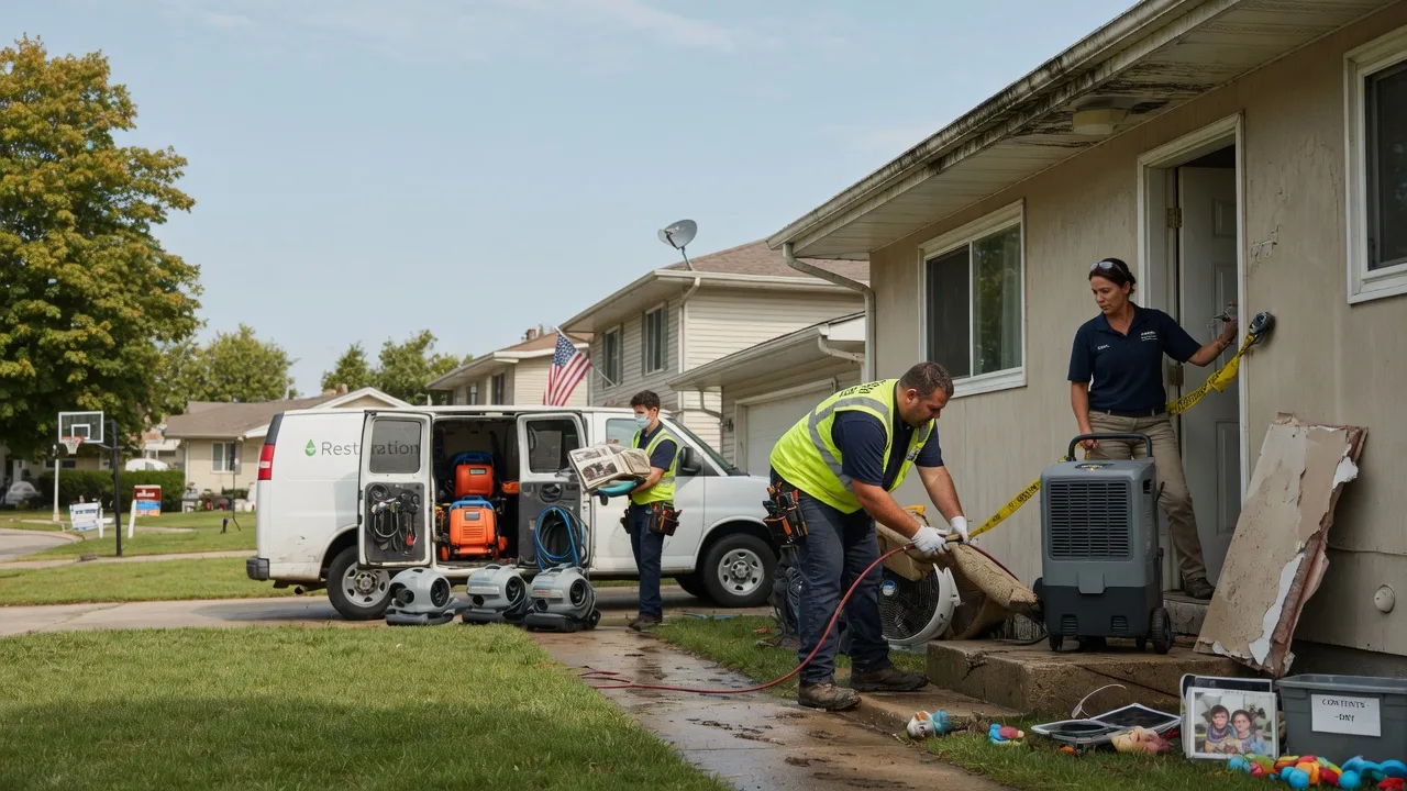 Water Damage Restoration in Allerton, IL near me